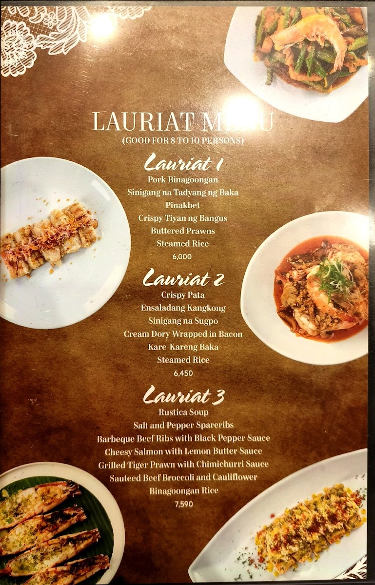 Rustica Tarlac City Photo Menu 7