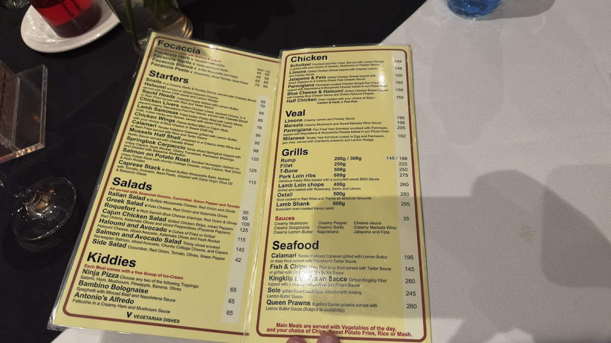 Fratelli Ferndale Photo Menu 1