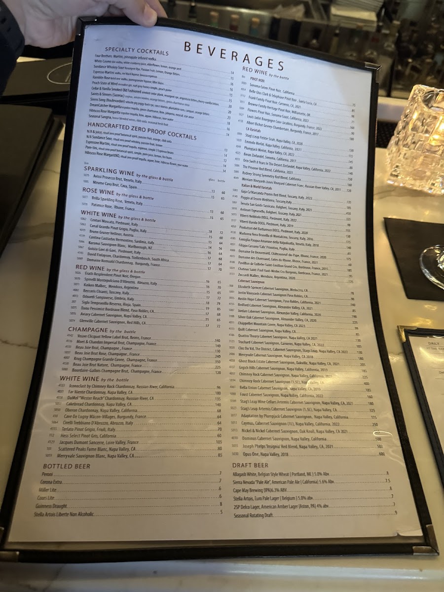 DePaul's Table Steakhouse Photo Menu 4