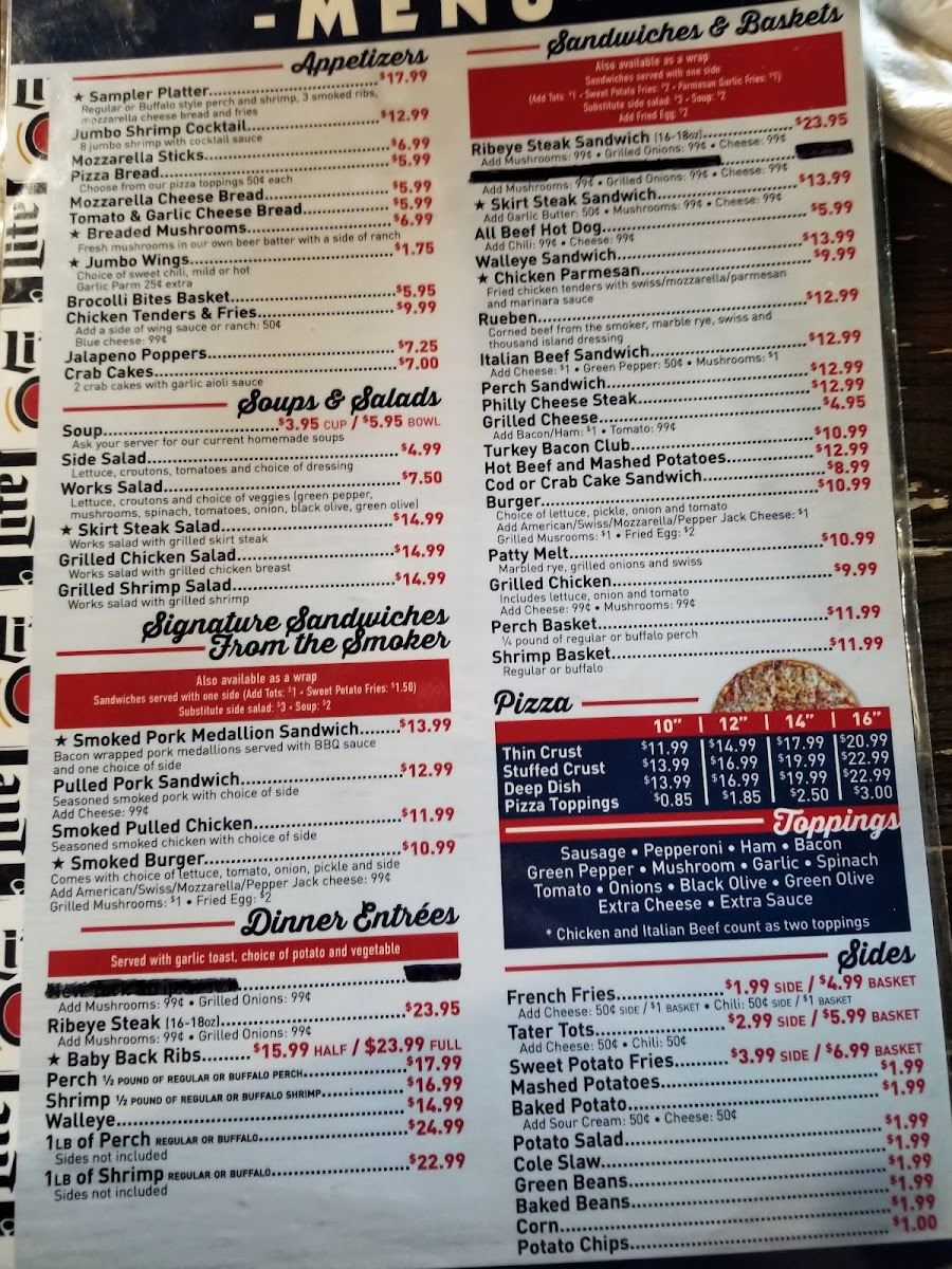 Danny O's Bar & Grill Photo Menu 2