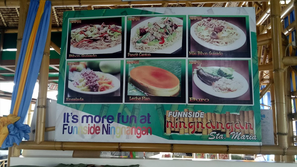 Funnside Ningnangan Sta Maria Photo Menu 1