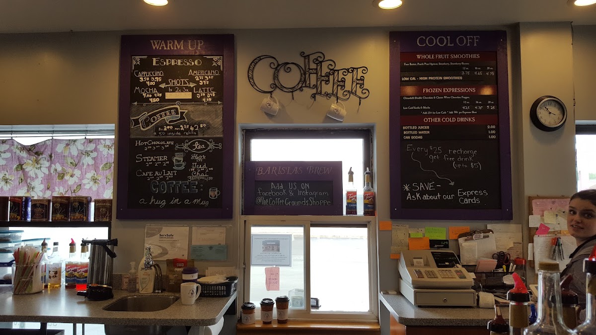 The Coffee Grounds Shoppe Photo Menu 3