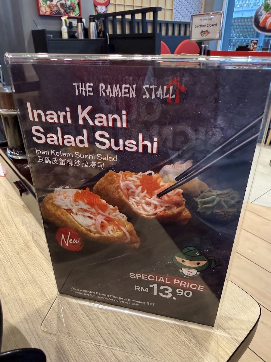 The Ramen Stall @ Komtar JBCC Photo Menu 9