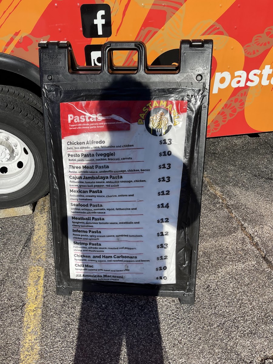 Pastamania Photo Menu 5