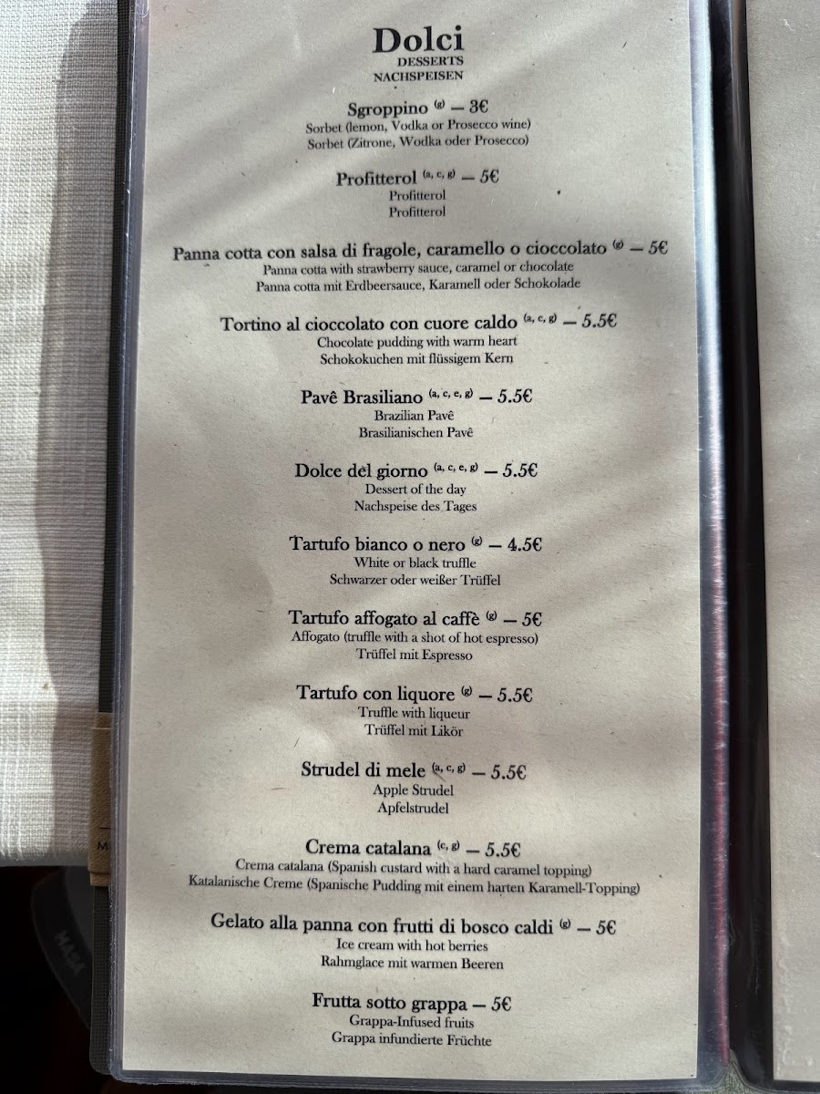 Trattoria Ristoro Fos De Marai Photo Menu 10