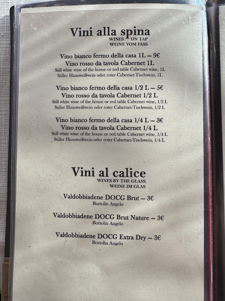 Trattoria Ristoro Fos De Marai Photo Menu 3