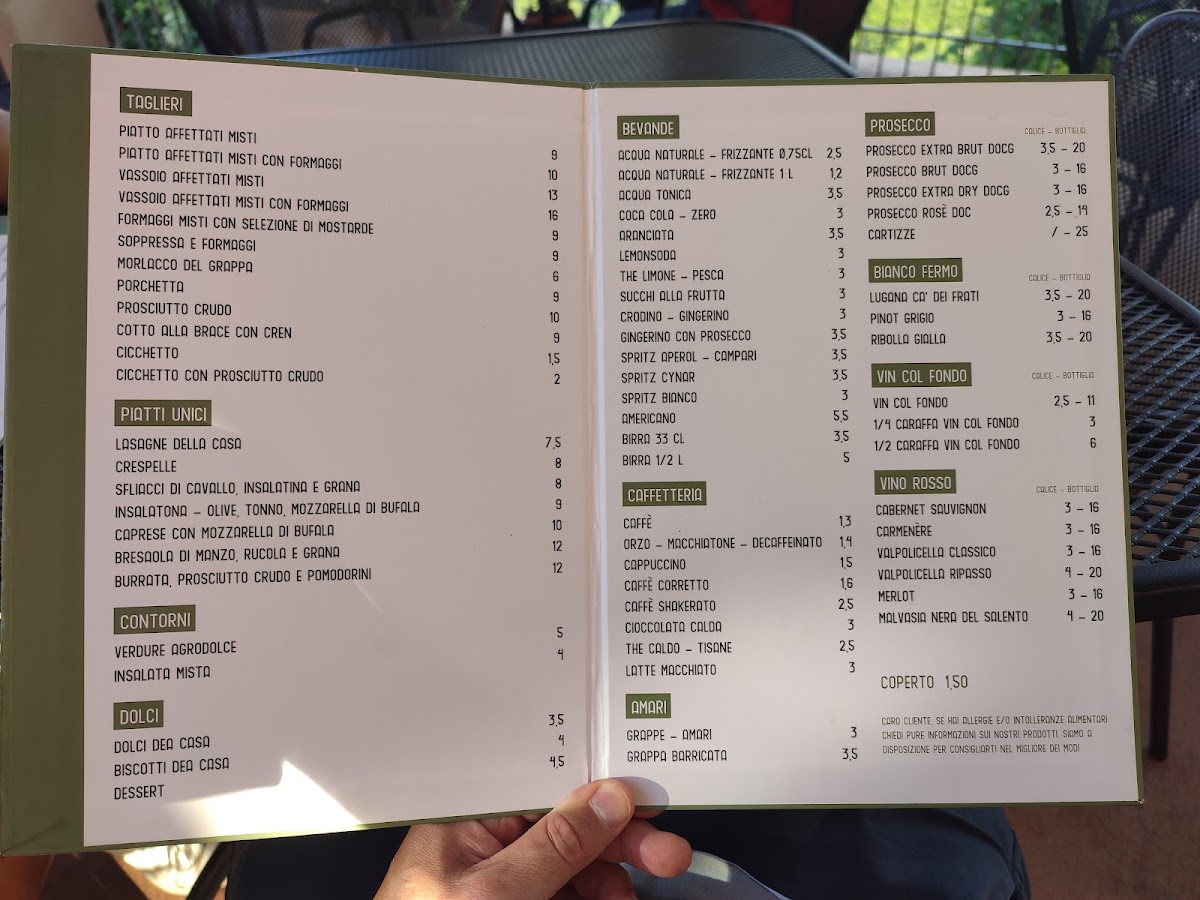 Trattoria Ristoro Fos De Marai Photo Menu 5
