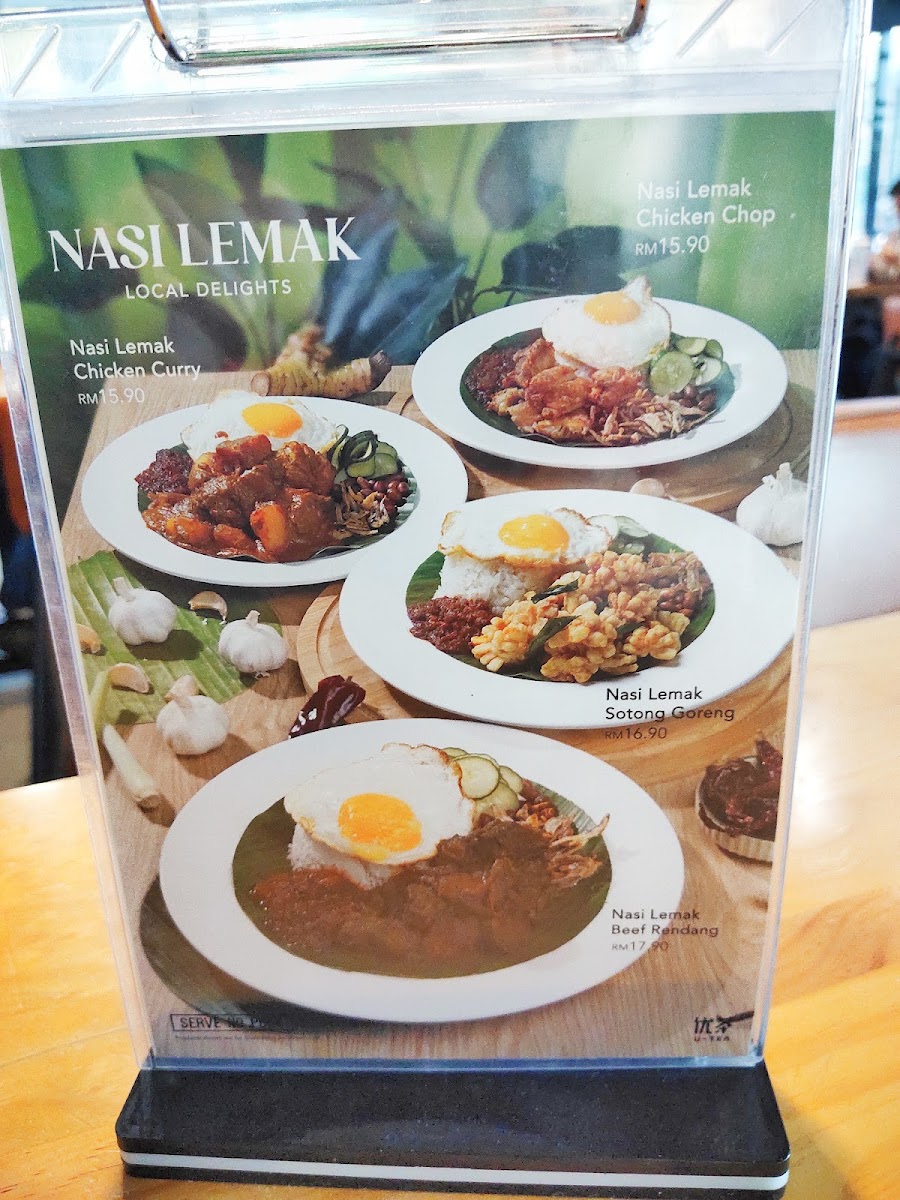 U-Tea T1 Bundusan Photo Menu 2