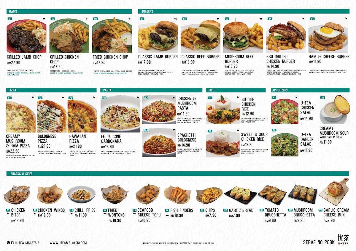 U-Tea T1 Bundusan Photo Menu 5