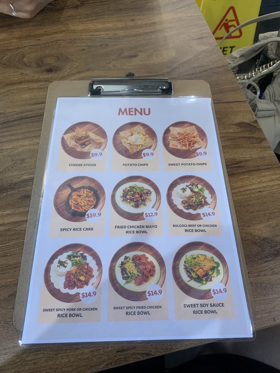 Han Jan Korean Restaurant 한잔 Photo Menu 1