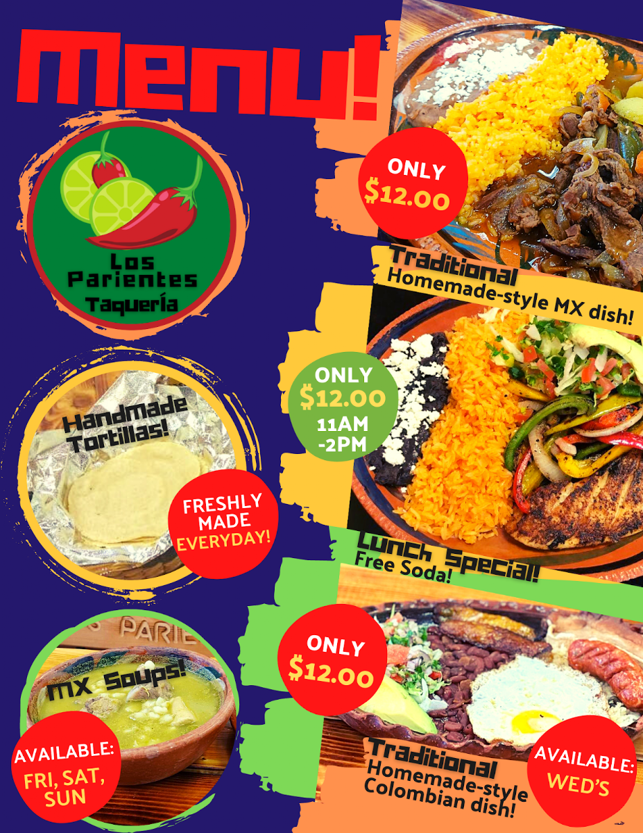Taquería Los Parientes LLC Photo Menu 10