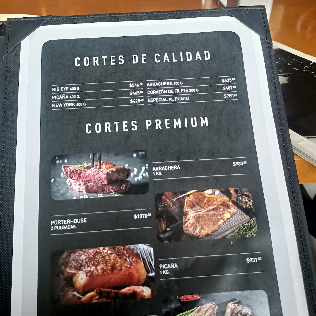 Al punto Grill Photo Menu 6