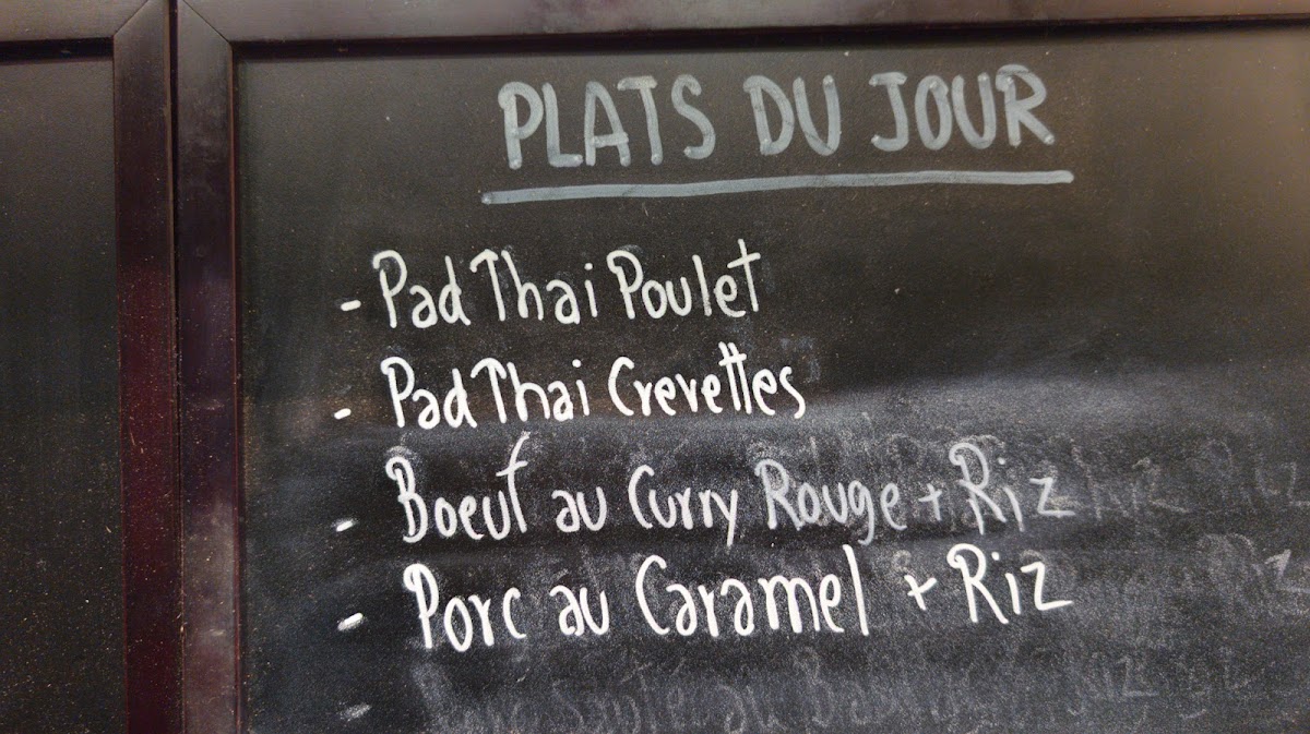 Saveurs thaï Photo Menu 4