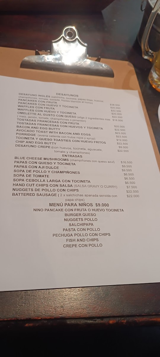 El Inglés Gastro Pub Photo Menu 3