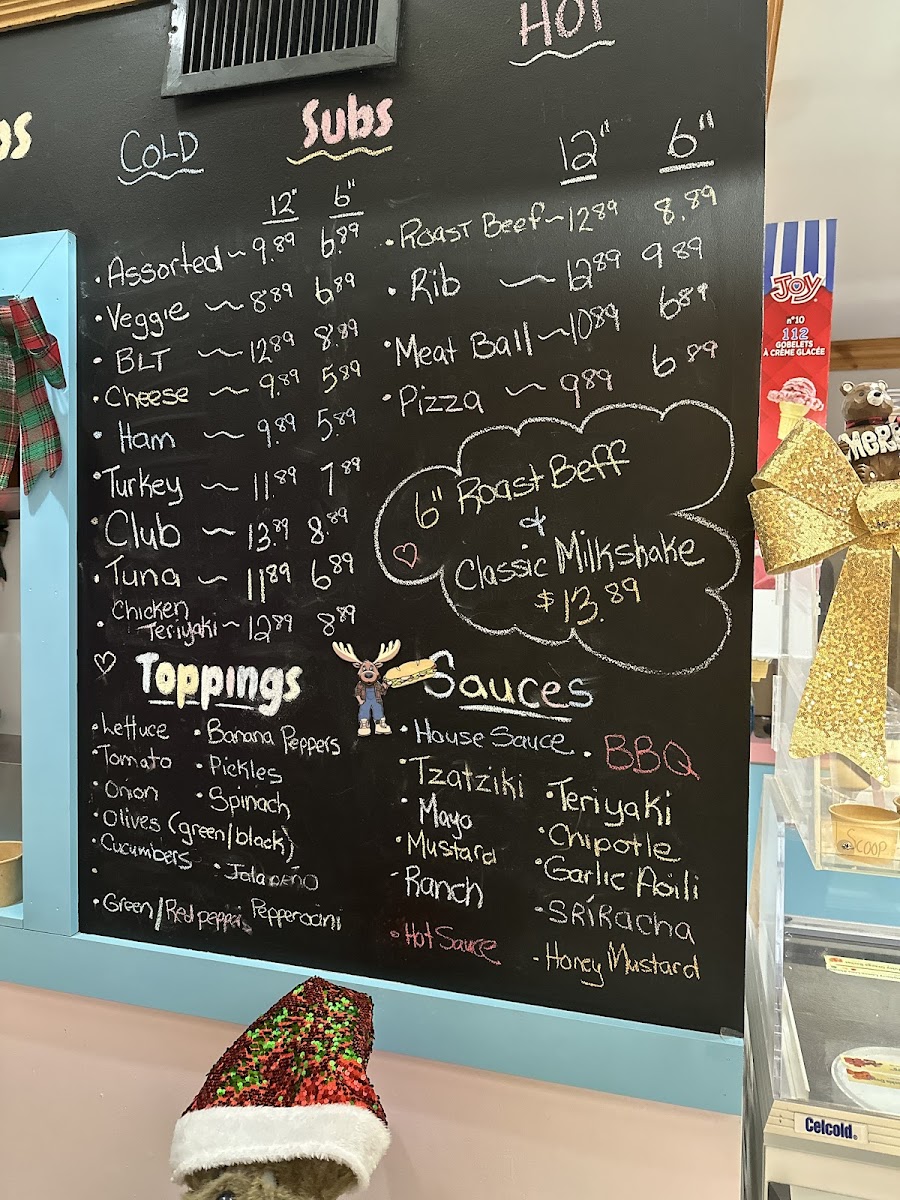 South River Scoops 'N' More Photo Menu 2