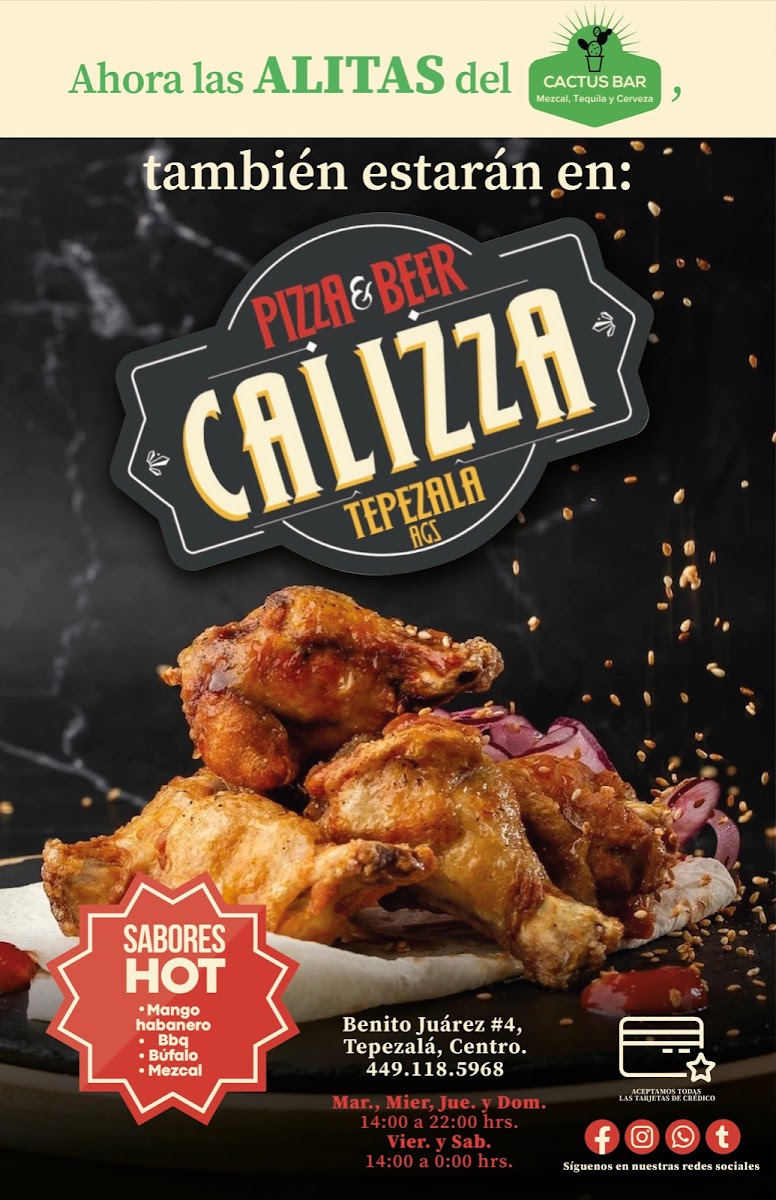 CALIZZA Photo Menu 9