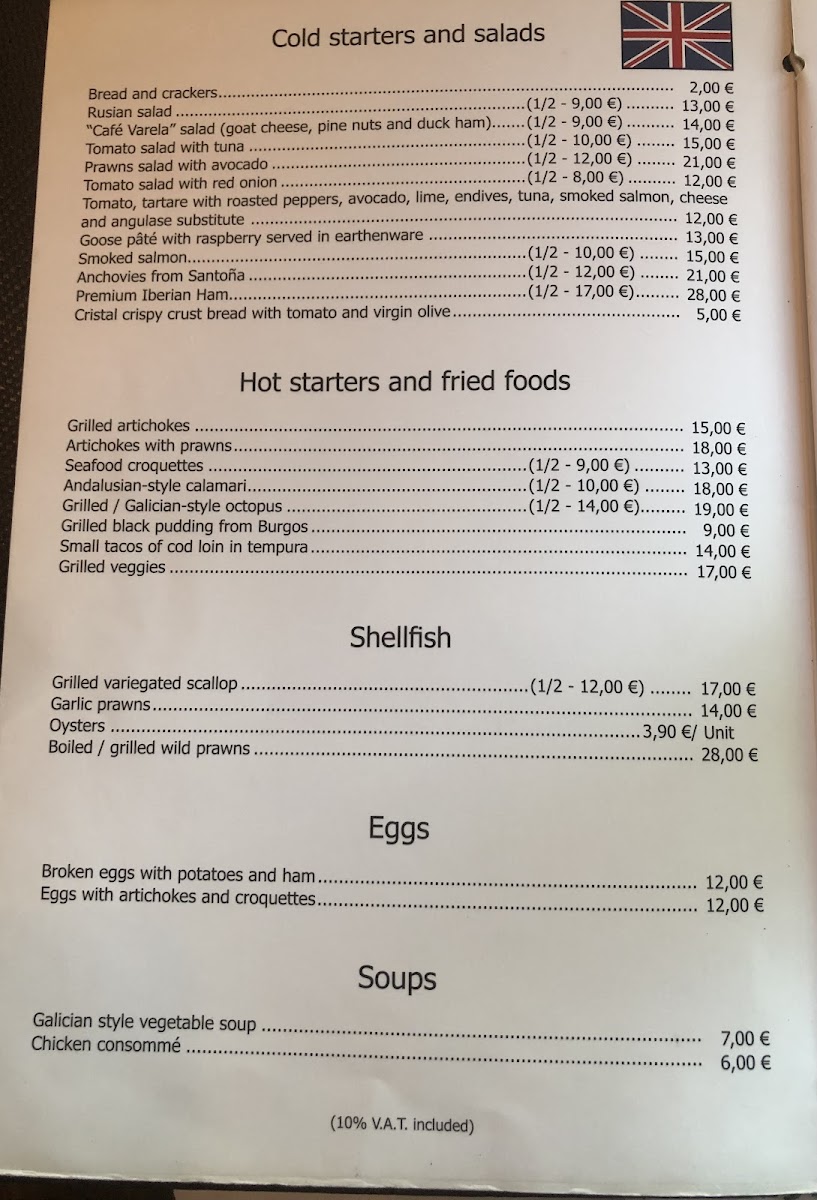 Varela Café Photo Menu 8