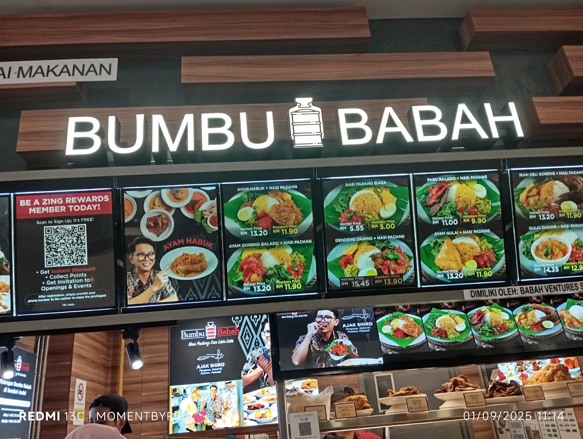 Bumbu Babah @ Melawati Mall Photo Menu 9