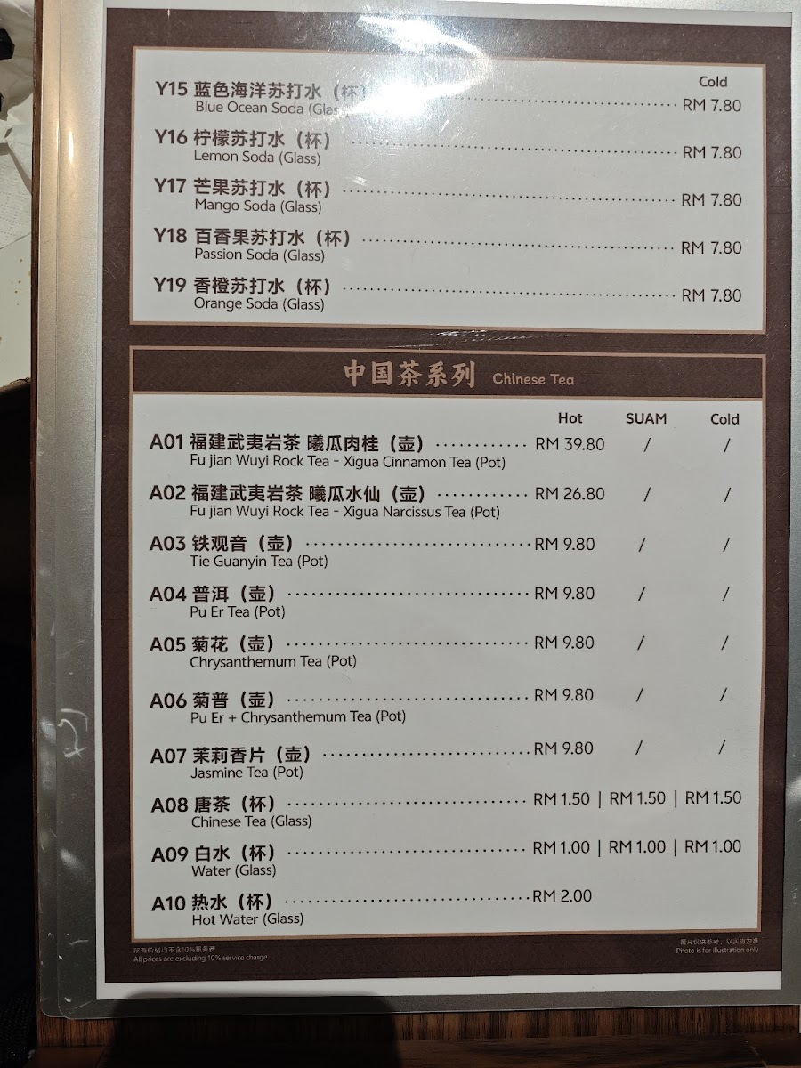 大运茶楼 Daywin Restaurant Photo Menu 6