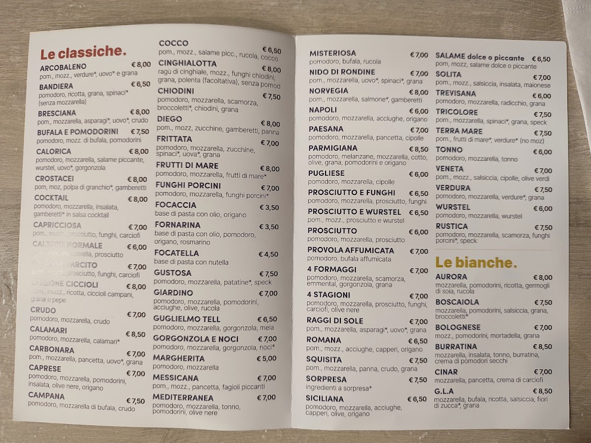 Pizzeria Da Asporto Pegaso Photo Menu 2