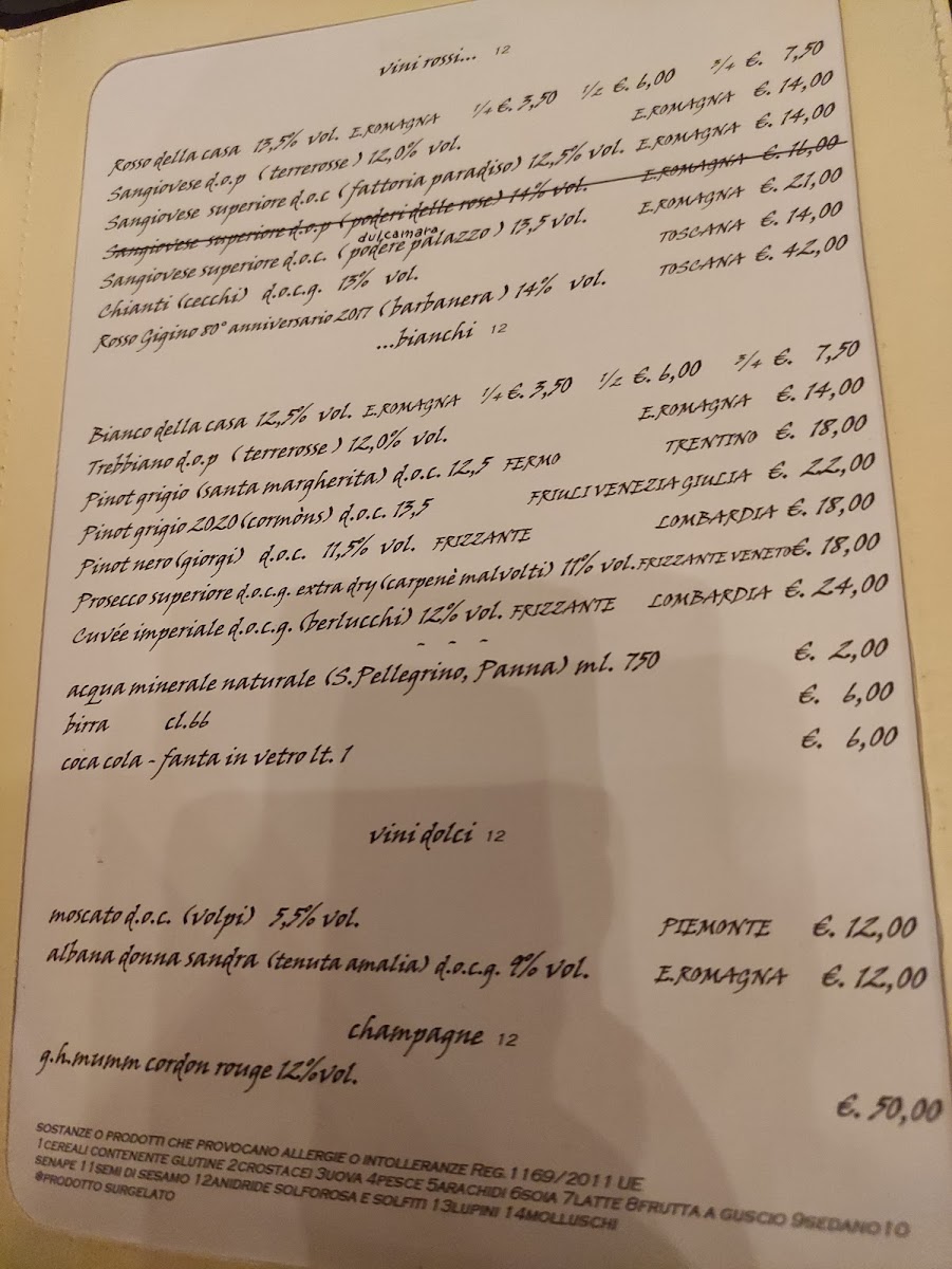 Ristorante Castello Photo Menu 2