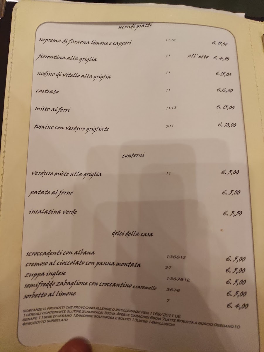 Ristorante Castello Photo Menu 3