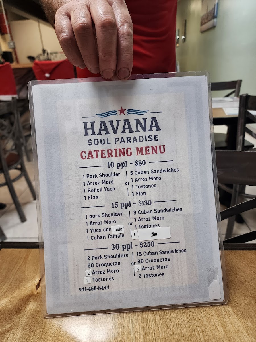 Havana Soul Paradise Photo Menu 4