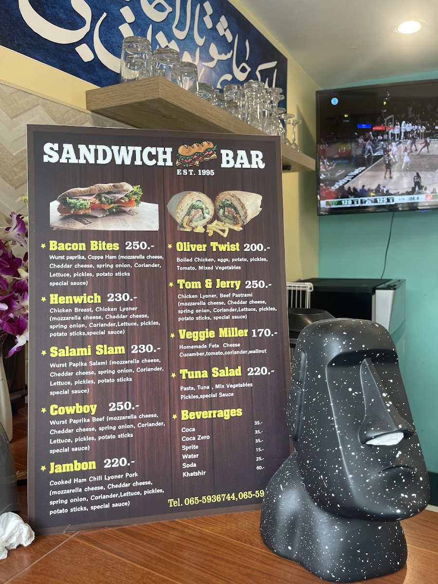 Sandwich Bar Photo Menu 8