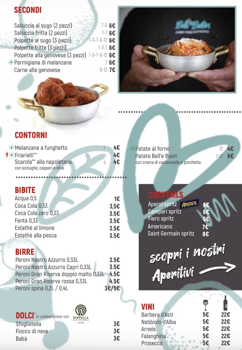 Bell'e Buon Street Food Partenopeo Photo Menu 2