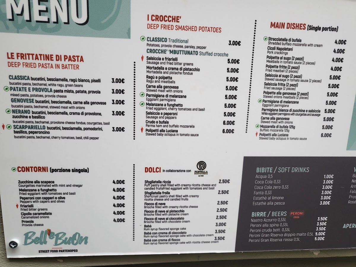 Bell'e Buon Street Food Partenopeo Photo Menu 8