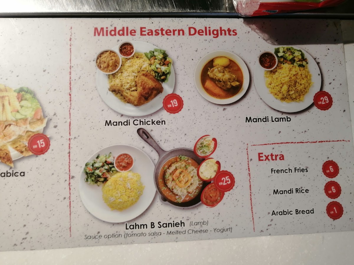 Mr. Shawerma Photo Menu 2