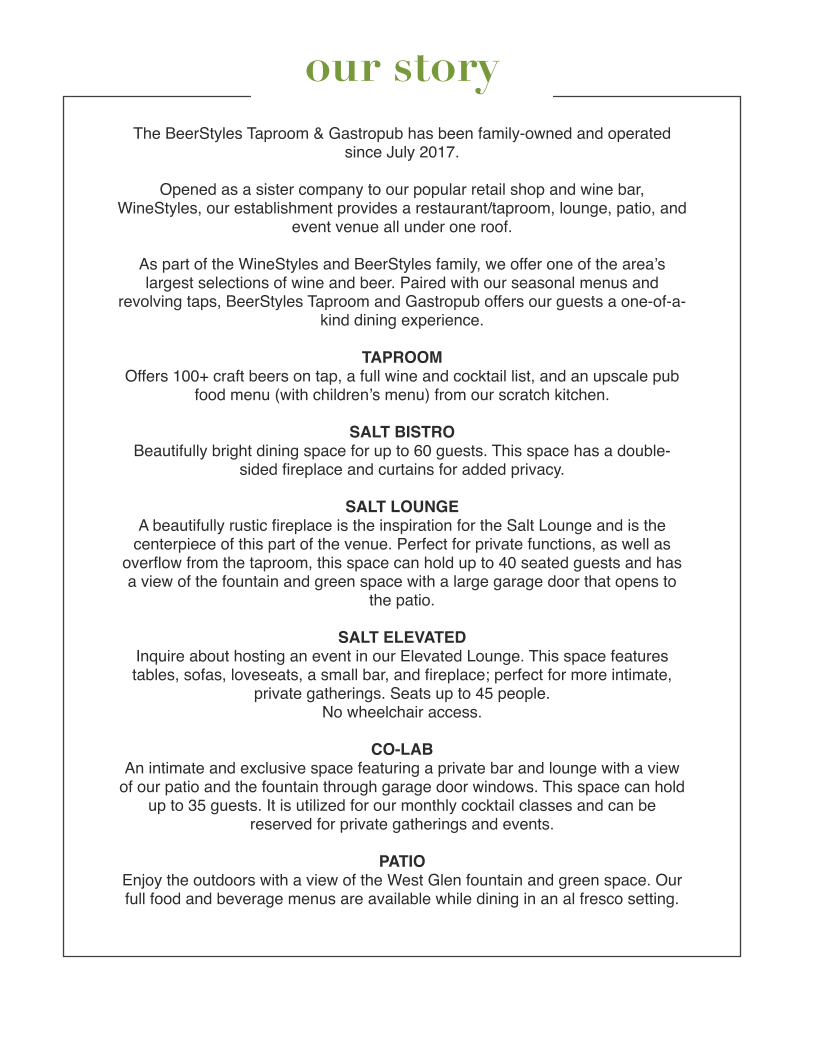 SALT of the Hearth Photo Menu 7