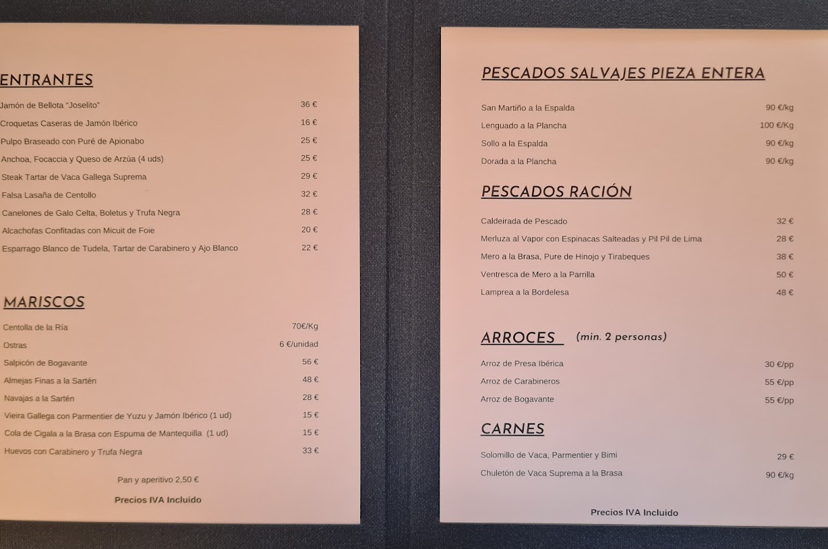 Restaurante A Mundiña Photo Menu 1