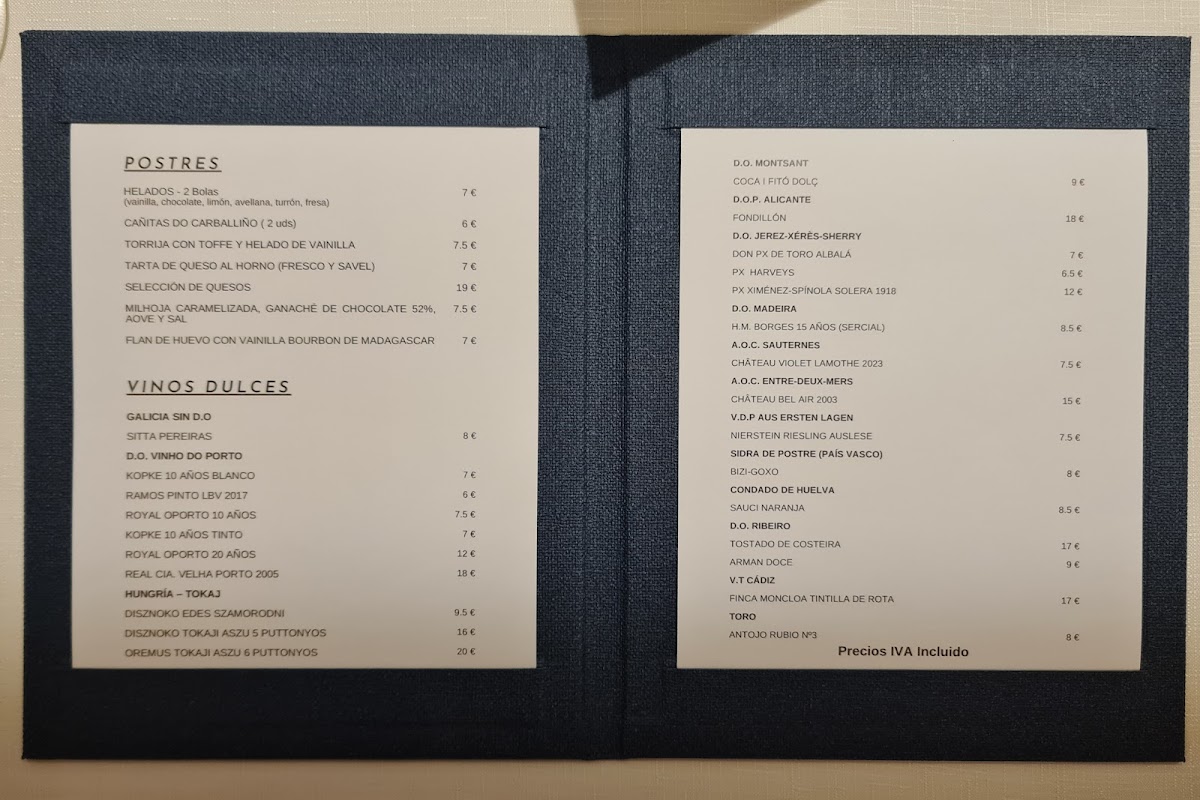 Restaurante A Mundiña Photo Menu 2