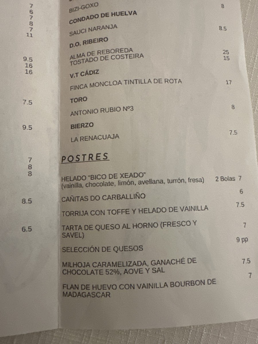 Restaurante A Mundiña Photo Menu 3