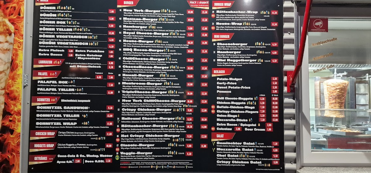 House Of Döner & Burger Photo Menu 2