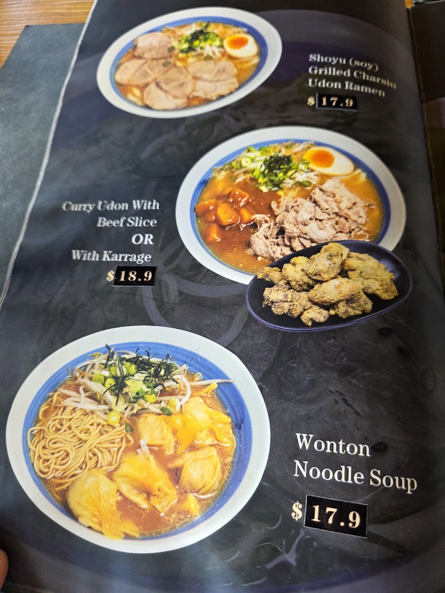 Noodle Street Jindalee Photo Menu 1