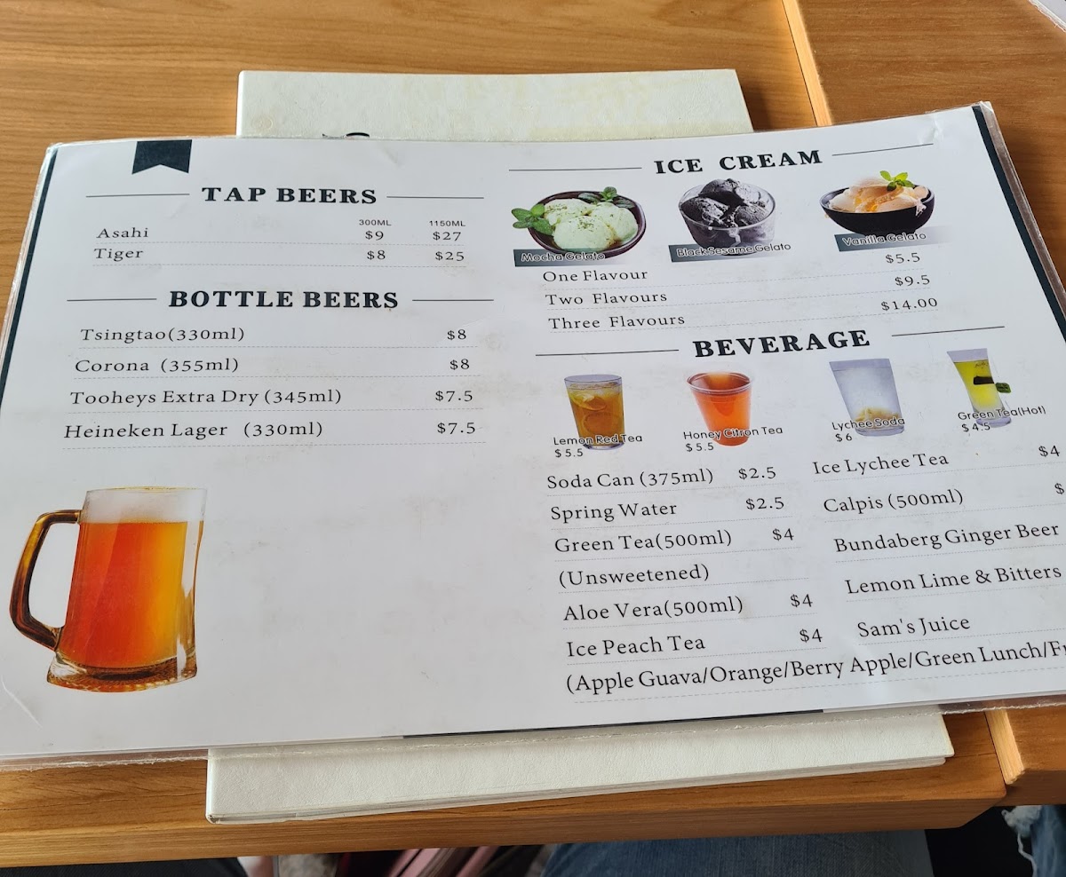 Noodle Street Jindalee Photo Menu 6