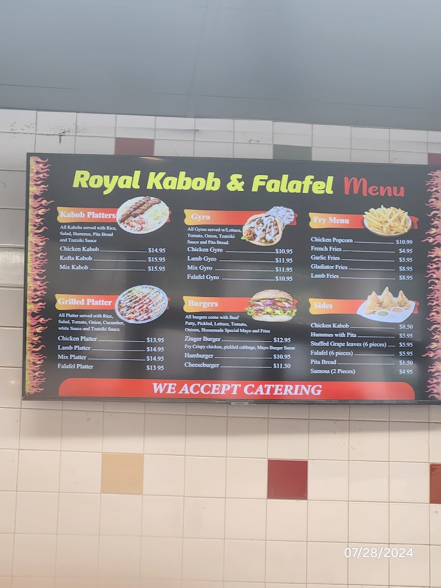 Royal Kabob and Falafel Photo Menu 4
