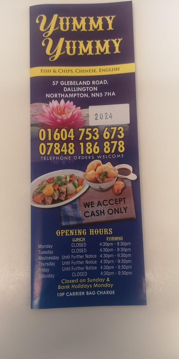 Yummy Yummy (Glebeland Road) Photo Menu 4