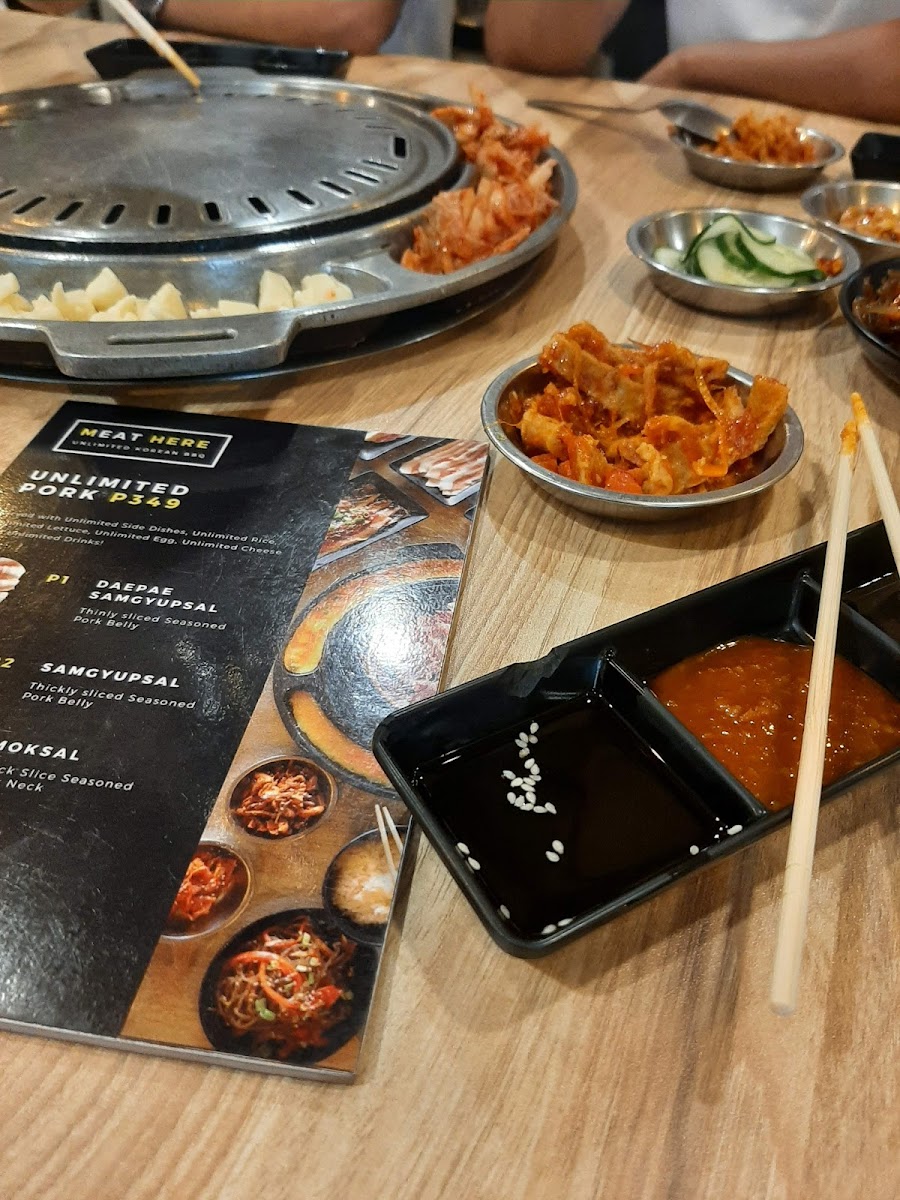 Meat Here Unlimited Korean BBQ Photo Menu 10