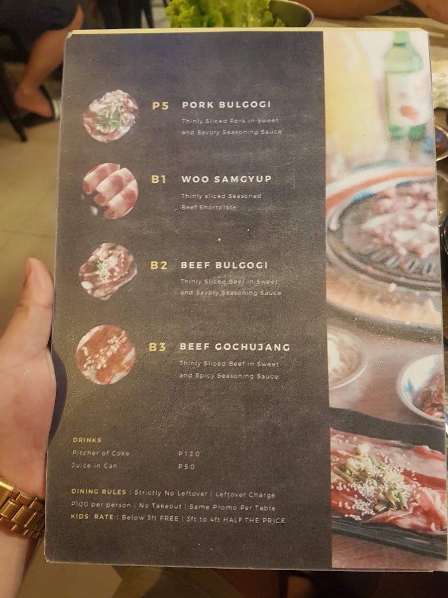 Meat Here Unlimited Korean BBQ Photo Menu 8