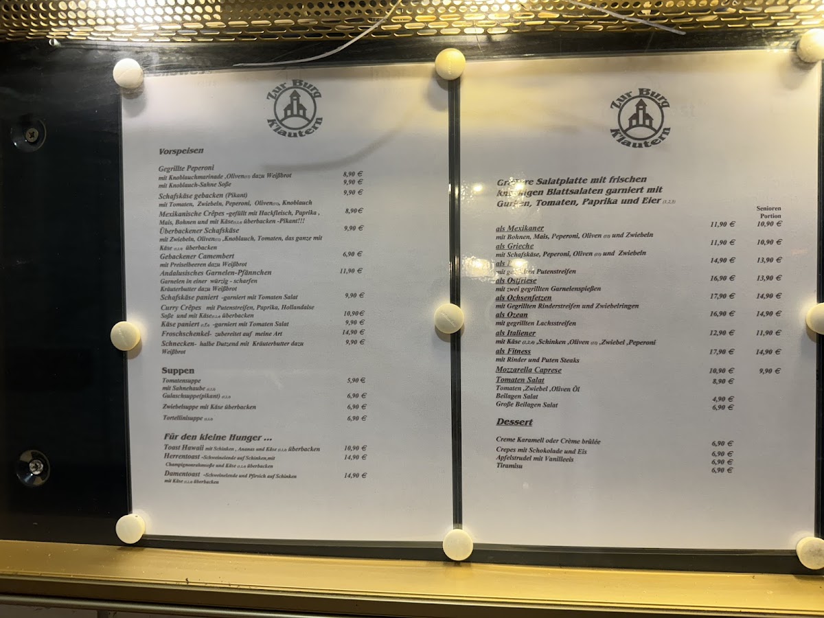 Restaurant Steakhaus Zur Burg Photo Menu 7