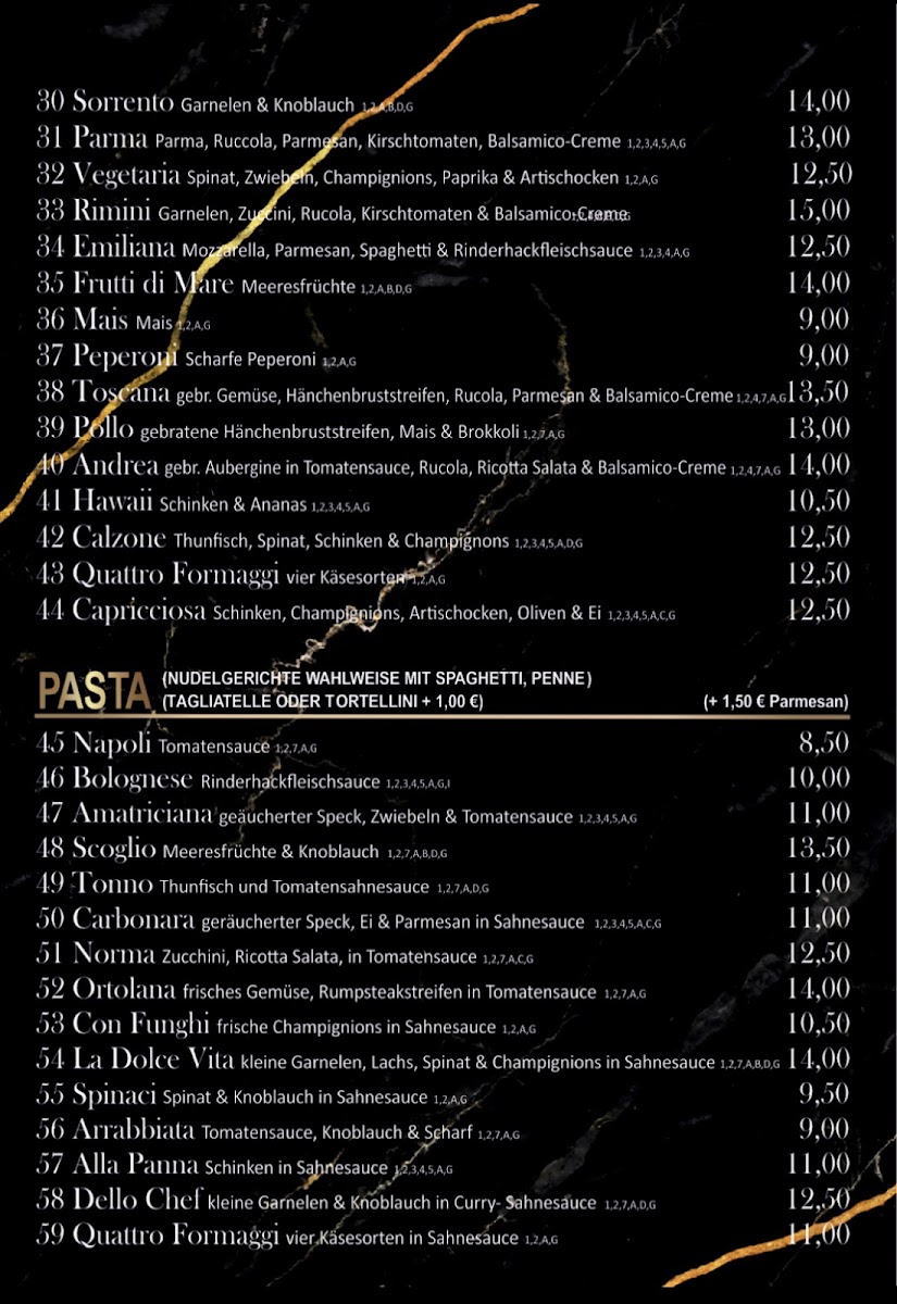Pizzeria Da Silvio & Andrea Photo Menu 3