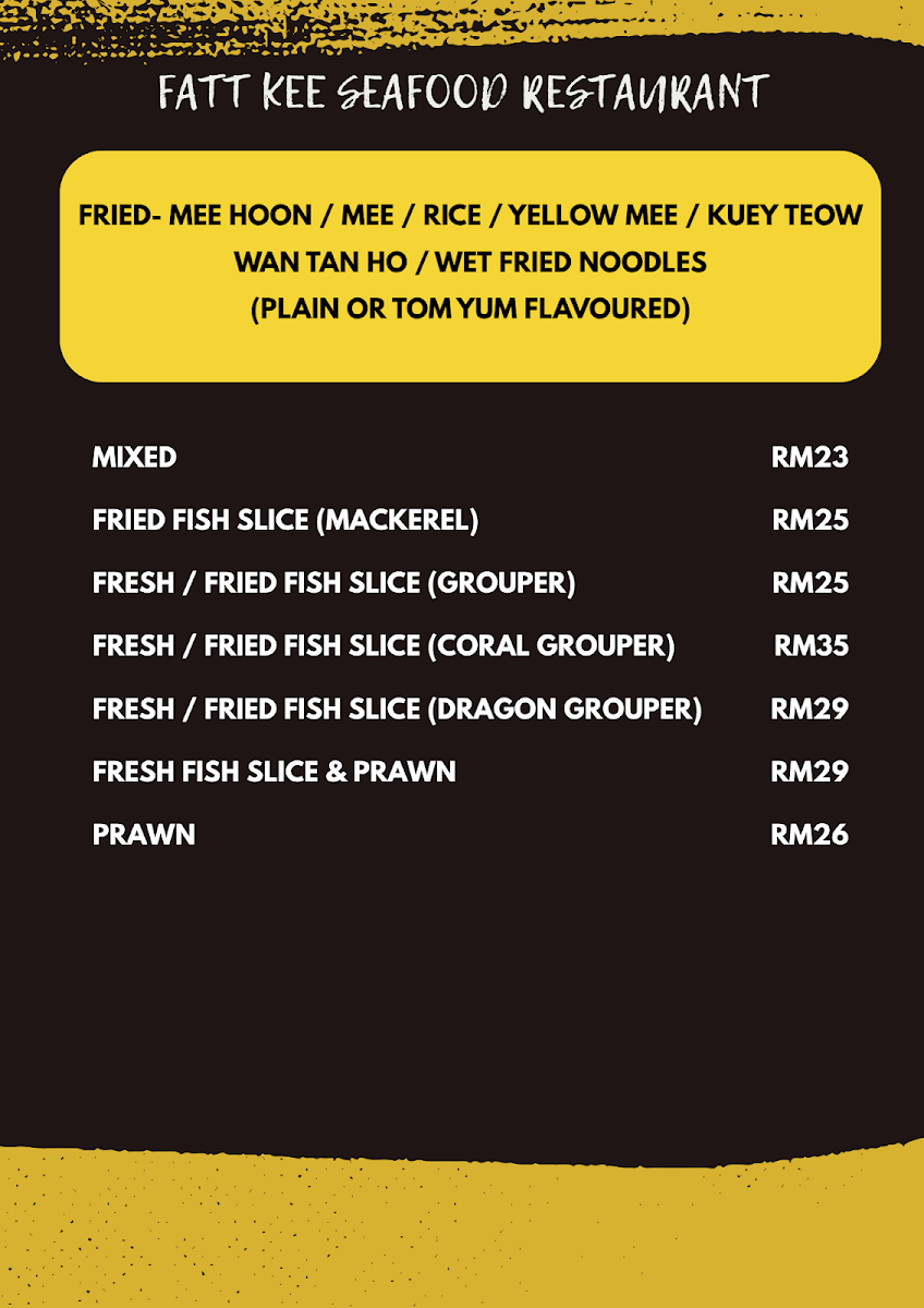 Fatt Kee Seafood Restaurant Imago Photo Menu 9