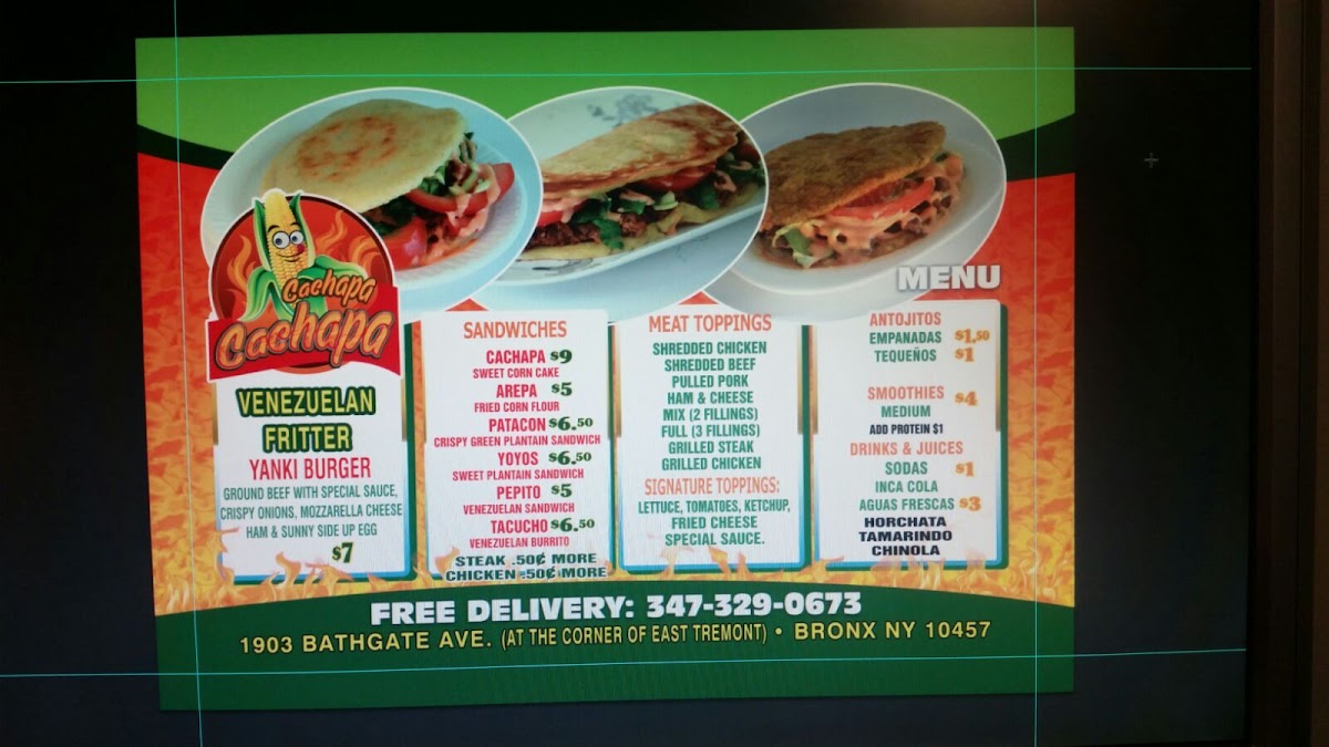 Cachapa Cachapa Photo Menu 3
