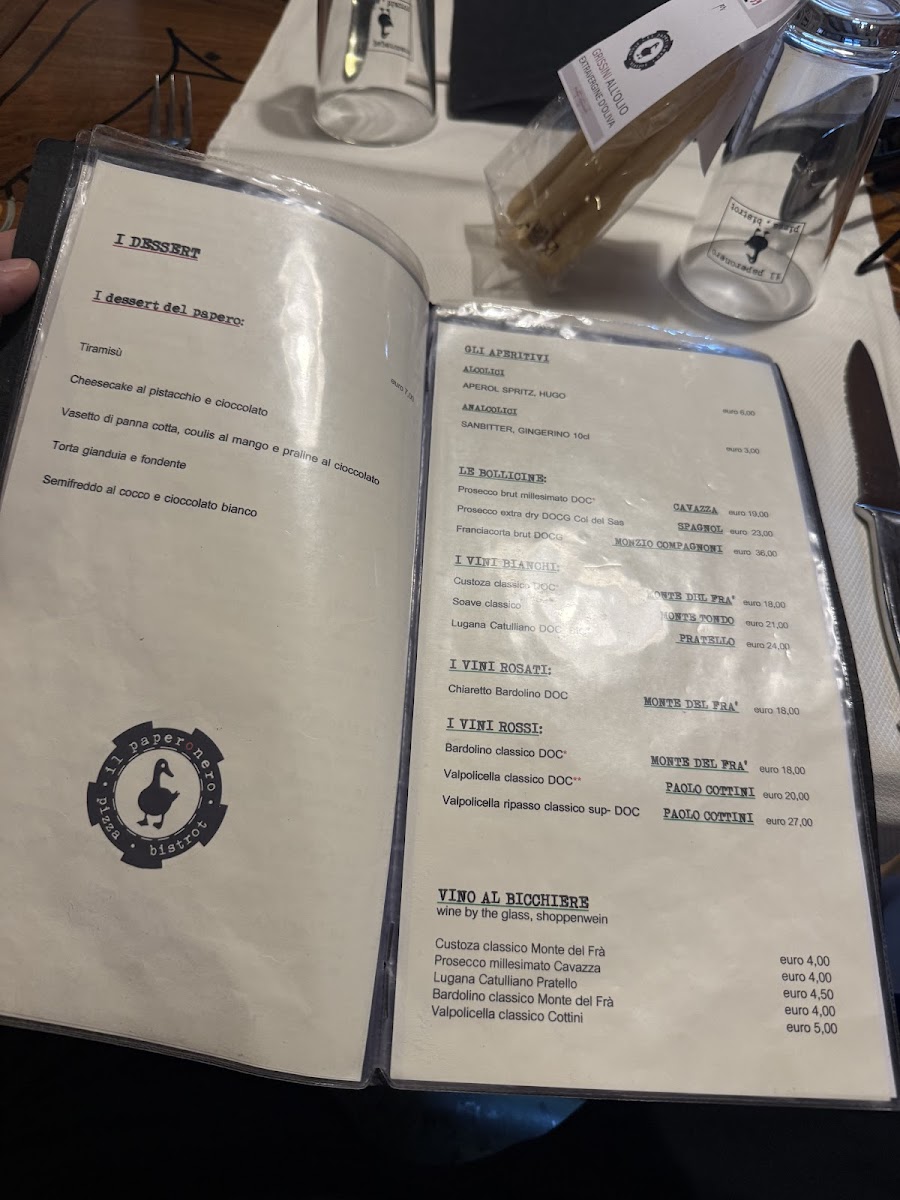 Il Paperonero Pizza-Bistrot Photo Menu 3