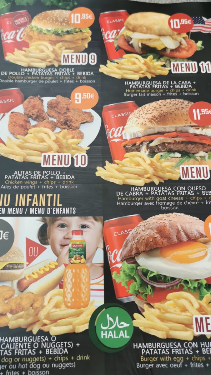 XL Burger Photo Menu 5