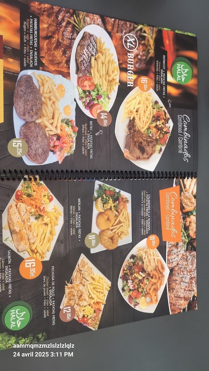 XL Burger Photo Menu 9