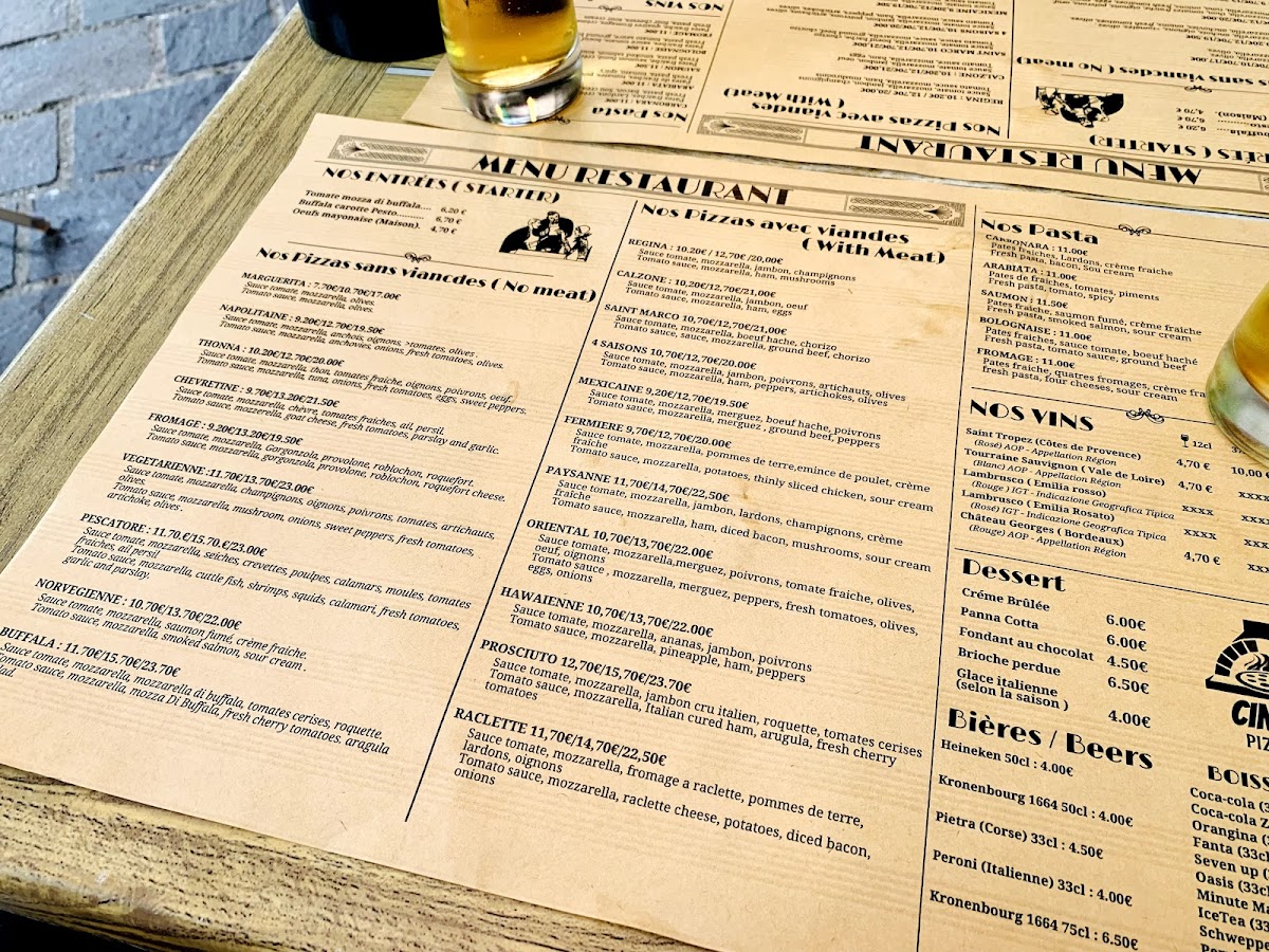 Pizzeria Felice Photo Menu 10